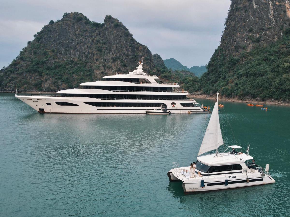 Hotel Scarlet Pearl Cruises - Wonder On Lan Ha Bay Hạ Long Exterior foto