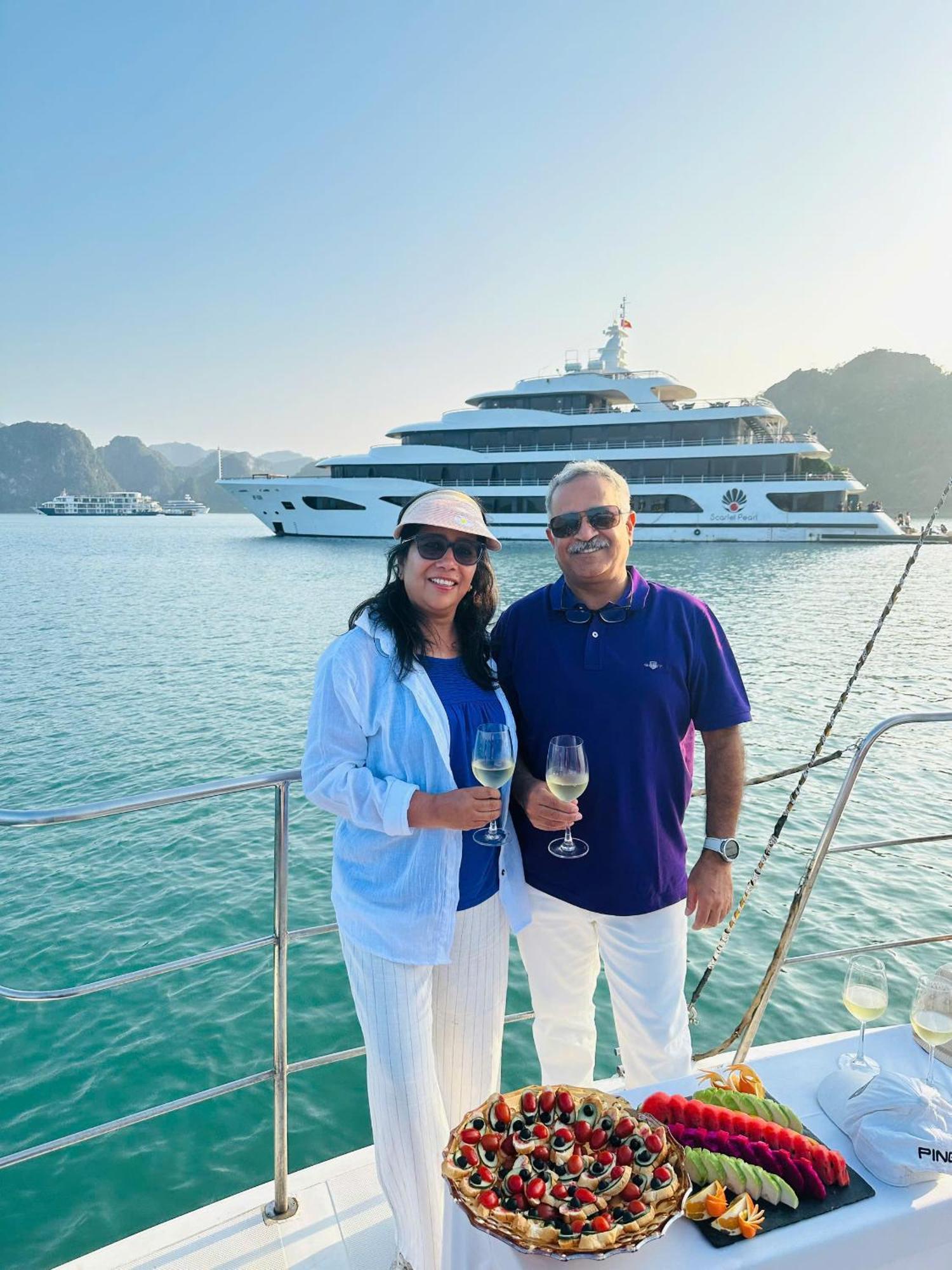 Hotel Scarlet Pearl Cruises - Wonder On Lan Ha Bay Hạ Long Exterior foto